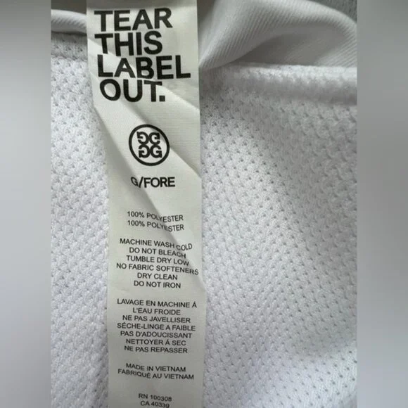 NWOT G/Fore Mini G’s Lightweight Technical Golf Shorts Size 34‎